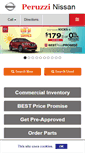 Mobile Screenshot of peruzzinissan.com